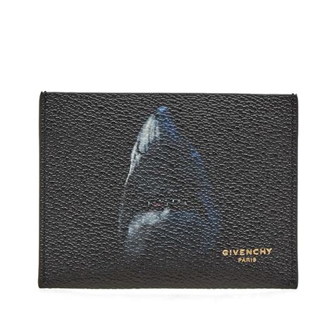 card holder givenchy shark